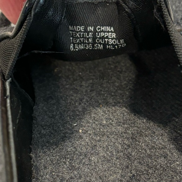 Michael Kors Keaton slip-on gray flannel slip pearl embellished loafers size 6.5 - Picture 9 of 10